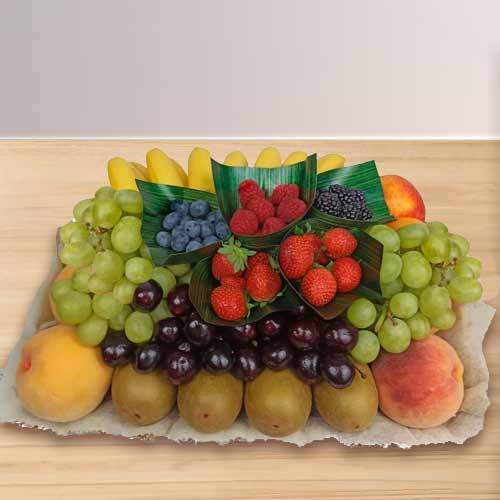 Happy Day With Fruits-Send A Fruit Basket Gift