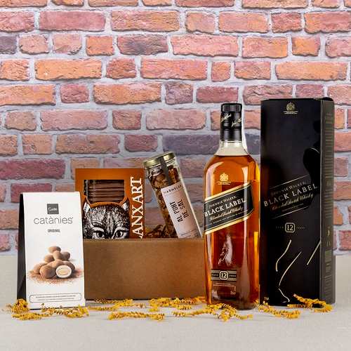 Black Label Whiskey Tray-Anniversary Gift Ideas For Men