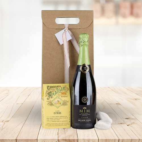 Natura And Amatller Cava-Gifts For Work Anniversary