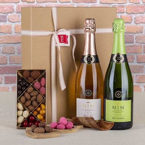 Reserva Cava With Pinot Noir And Cudie-Anniversary Gift For Her