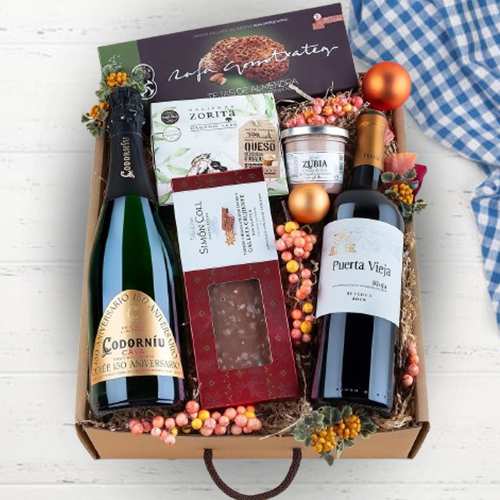 - Christmas Wine Baskets For Friends Delivered