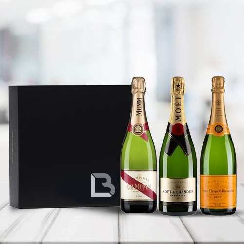 - Trio Champagne Gift Set For Special Occasions