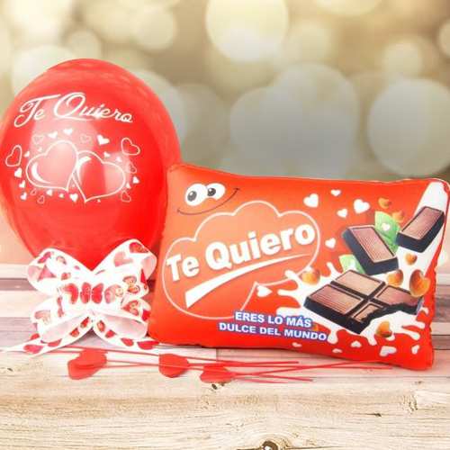 - Valentine’s Day Chocolate And Balloon Gift For Delivery