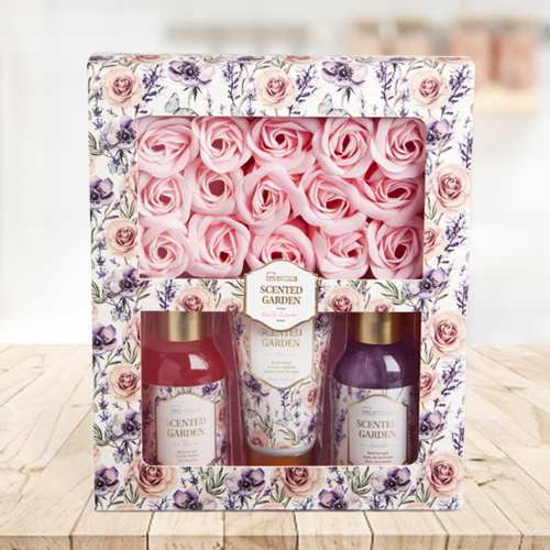 Aromatic Rose Set-Bath Kits For Her