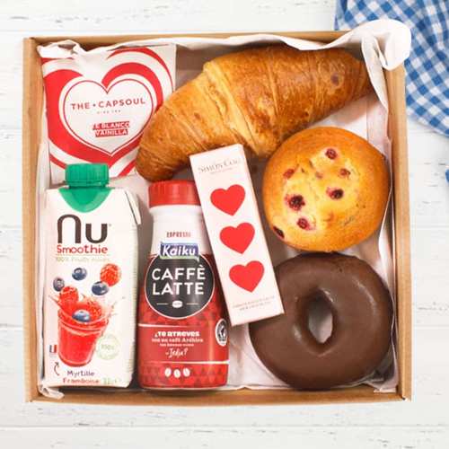 Breakfast With Love-Food Hamper For Him And Her