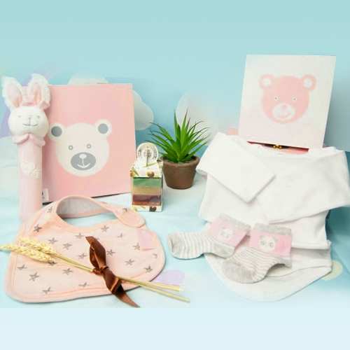 Pink Tower-Gifts To Send For A New Baby