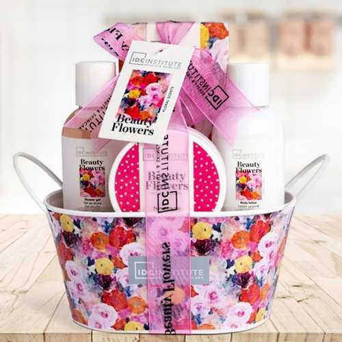 Basket Of Flower Aroma-Women's Spa Gift Sets