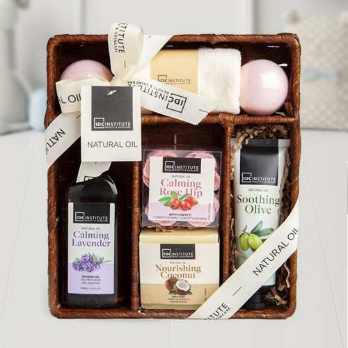 Nature Aroma Box-Birthday Spa Gift Baskets For Her